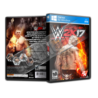 WWE 2K17 Pc Game Cover Tasarımı
